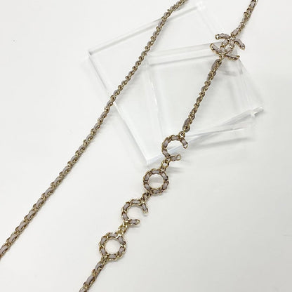 Chanel Caviar Leather CC Logo Mini Quilted Chain — view 4