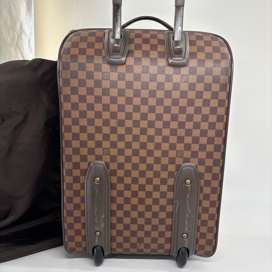Louis Vuitton Damier Pegase 55 Leather Suitcase Travel Bag — view 5