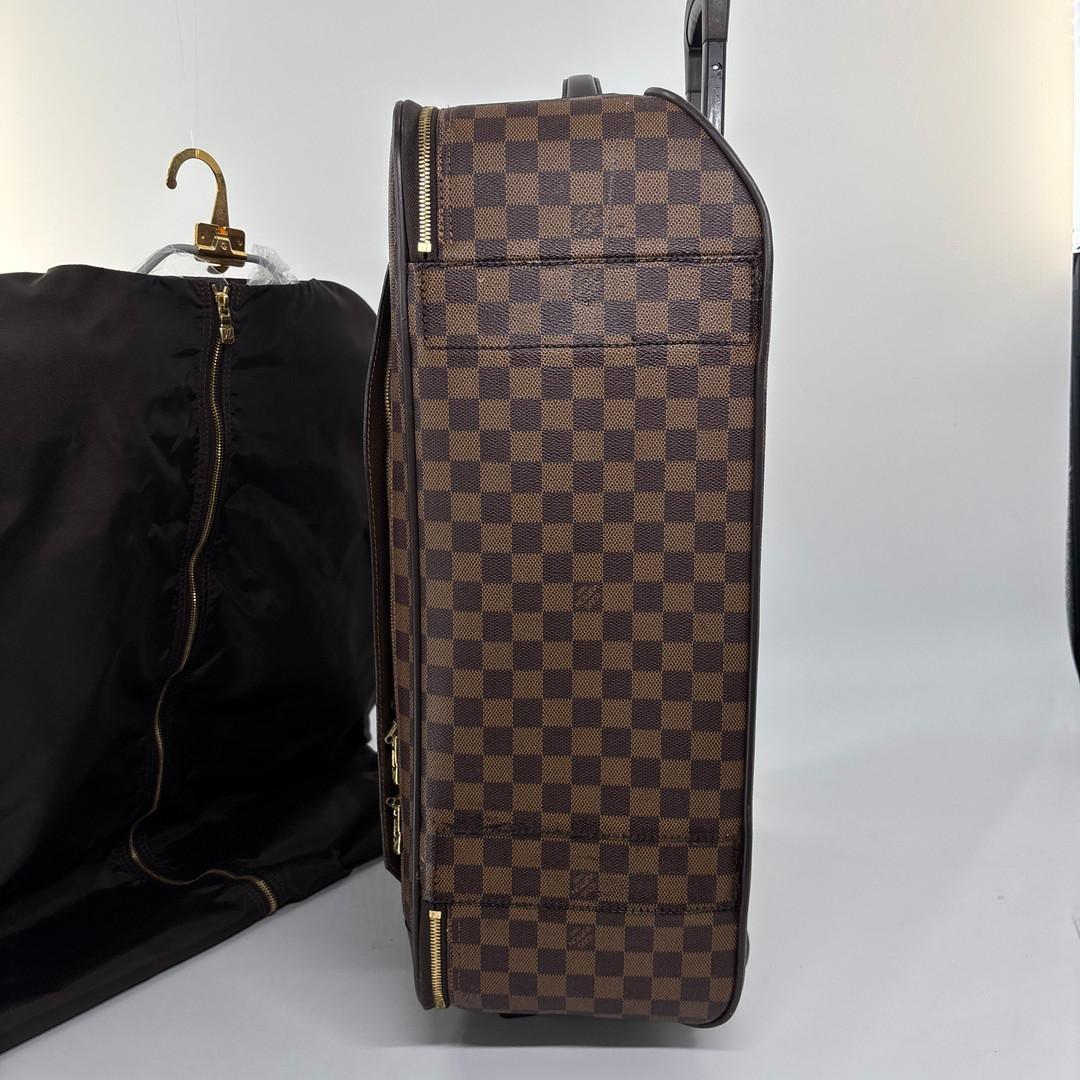 Louis Vuitton Damier Pegase 55 Leather Suitcase Travel Bag — view 7