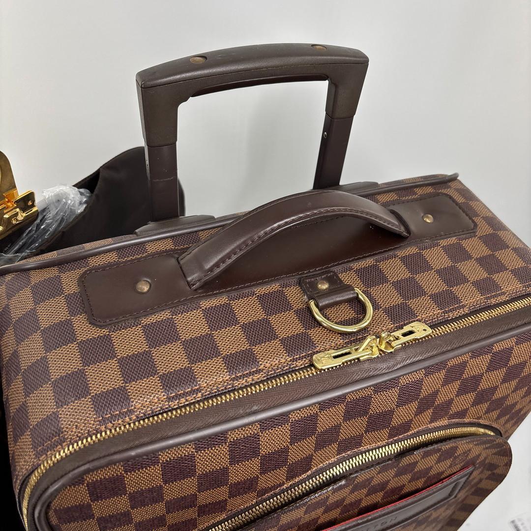 Louis Vuitton Damier Pegase 55 Leather Suitcase Travel Bag — view 8