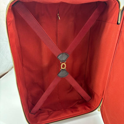Louis Vuitton Damier Pegase 55 Leather Suitcase Travel Bag — view 9