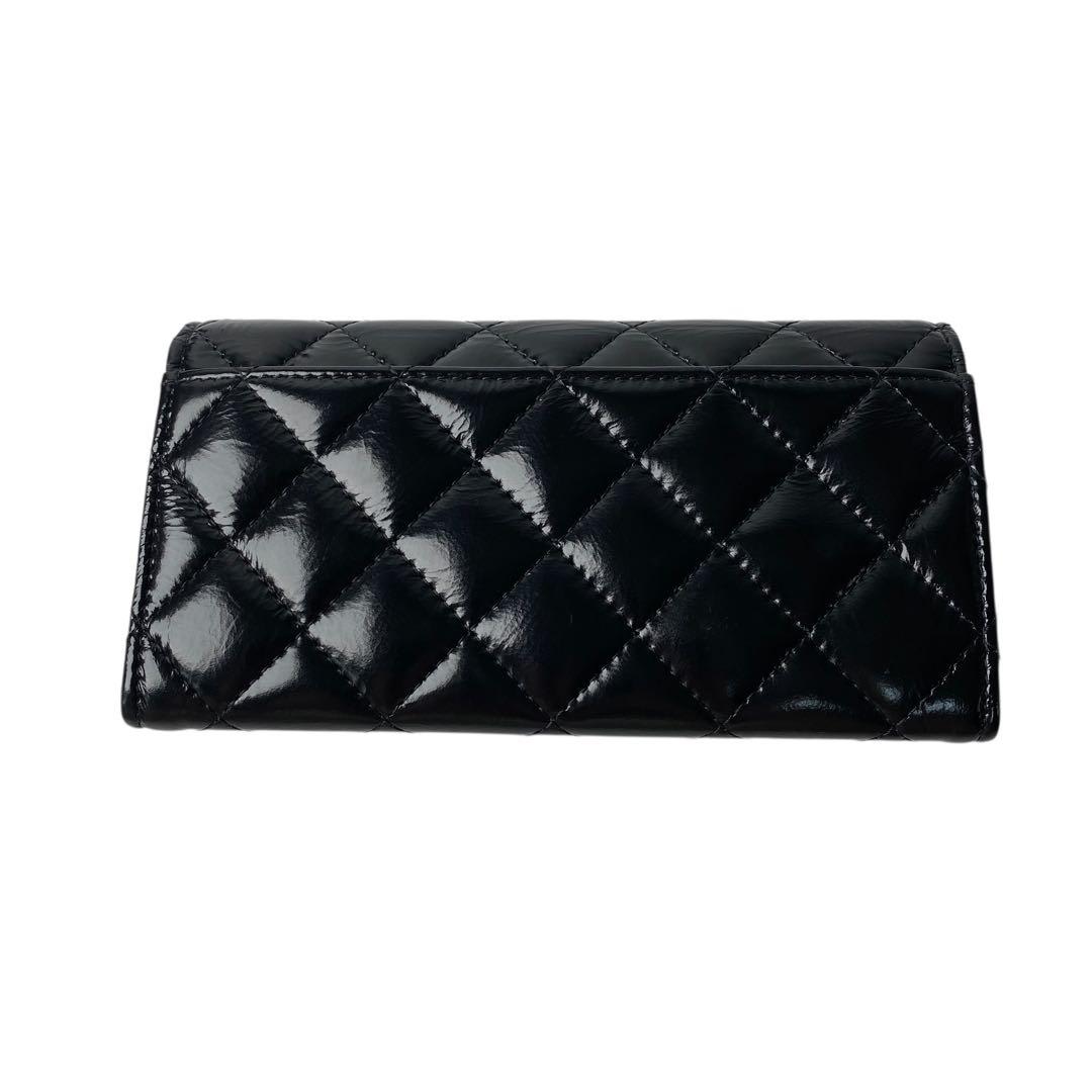 Chanel Chanel Quilted Ap4261 Long Wallet Coco Mark