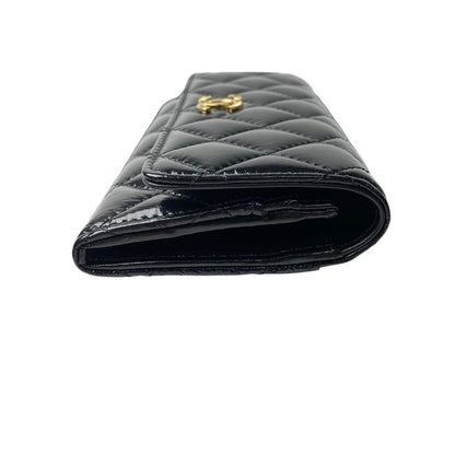 Chanel Chanel Quilted Ap4261 Long Wallet Coco Mark
