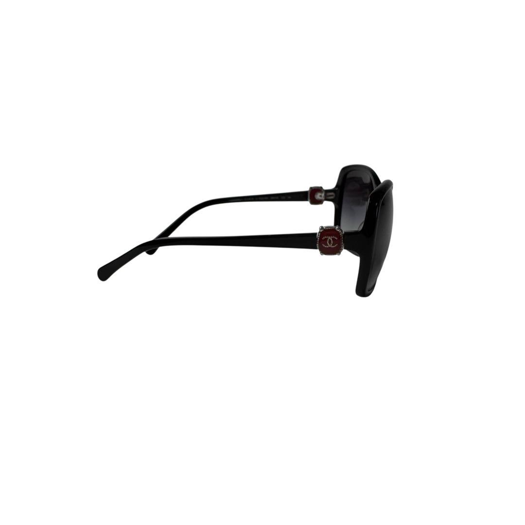 Chanel CC Logo Sunglasses Non Prescription Eyewear — view 4