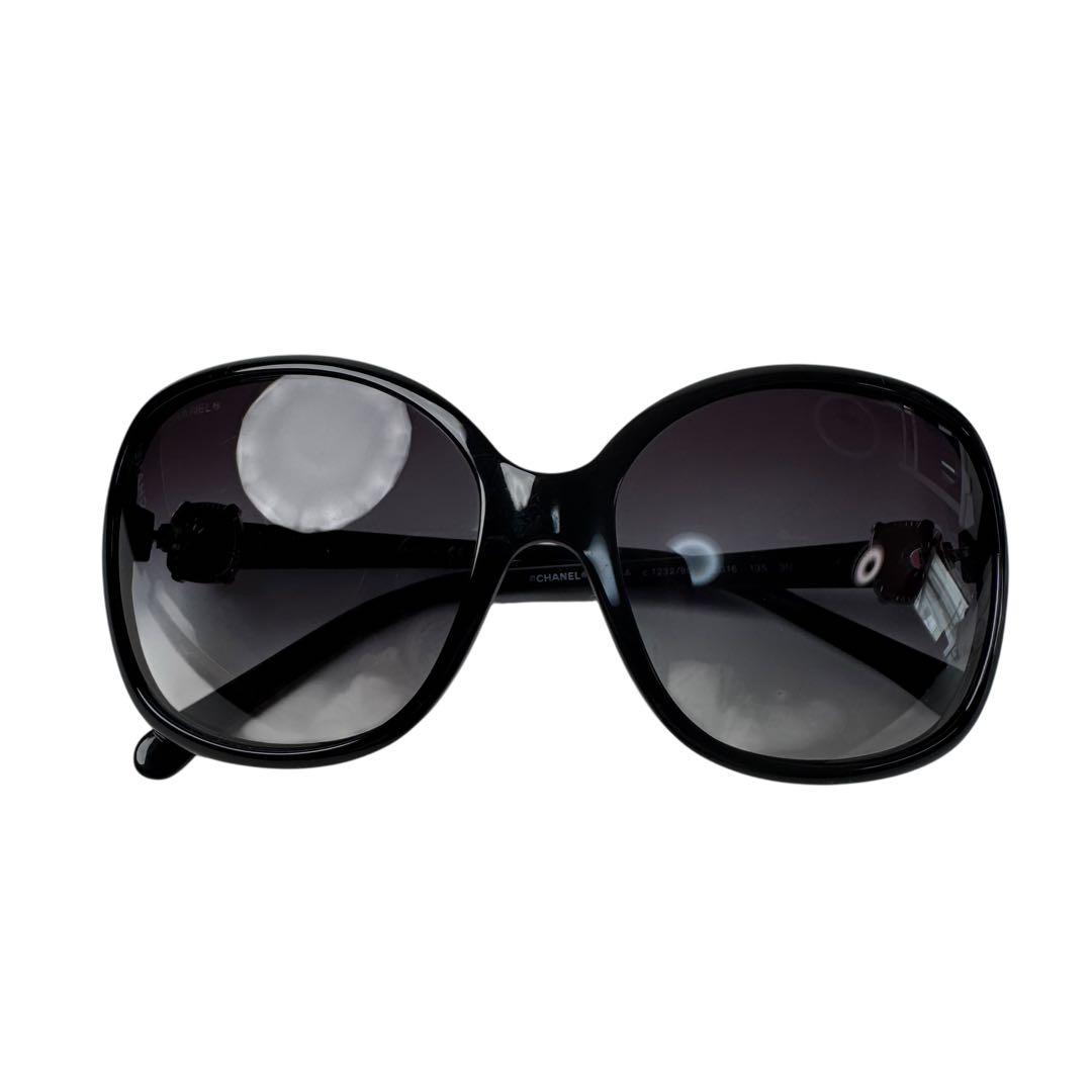 Chanel CC Logo Sunglasses Non Prescription Eyewear — view 6