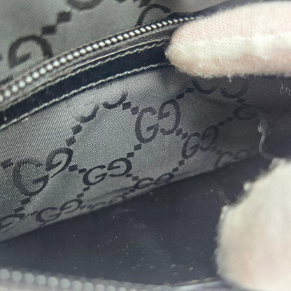 Gucci Tote Shoulder GG Nylon Black — view 9