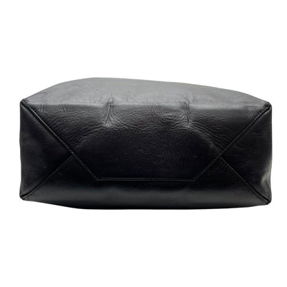 Celine Leather Horizontal Cabas Hand Tote Bag Black — view 4