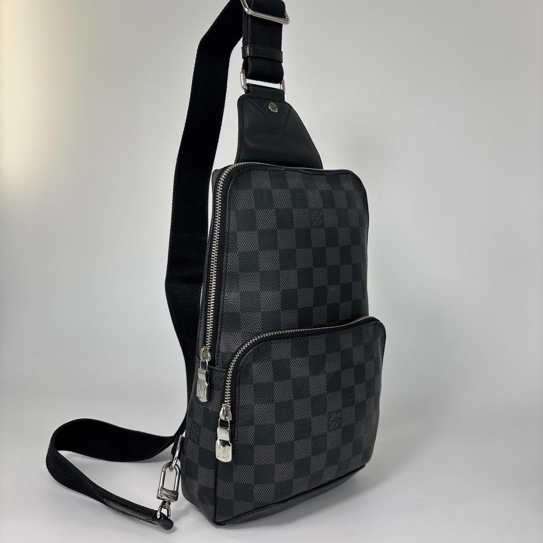 Louis Vuitton Super Damier Graphite Sling — view 3