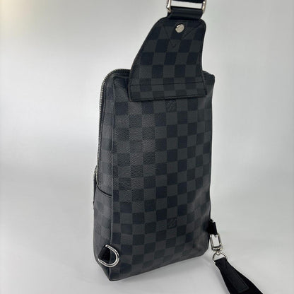 Louis Vuitton Super Damier Graphite Sling — view 5