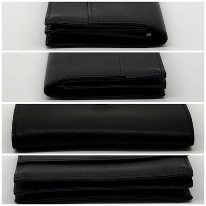 Hermes Sakura Card Case Black Box Calf Business — view 4