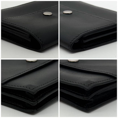 Hermes Sakura Card Case Black Box Calf Business — view 5