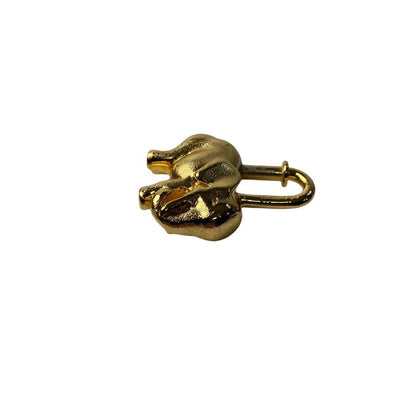 Hermes Cadena Elephant Charm Gold