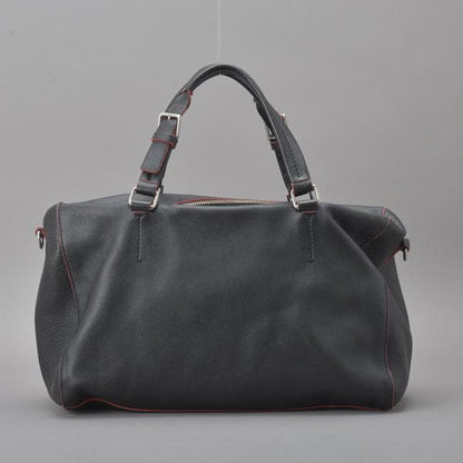 ◇celine 2WAY Handbag Shoulder Genuine Leather Black