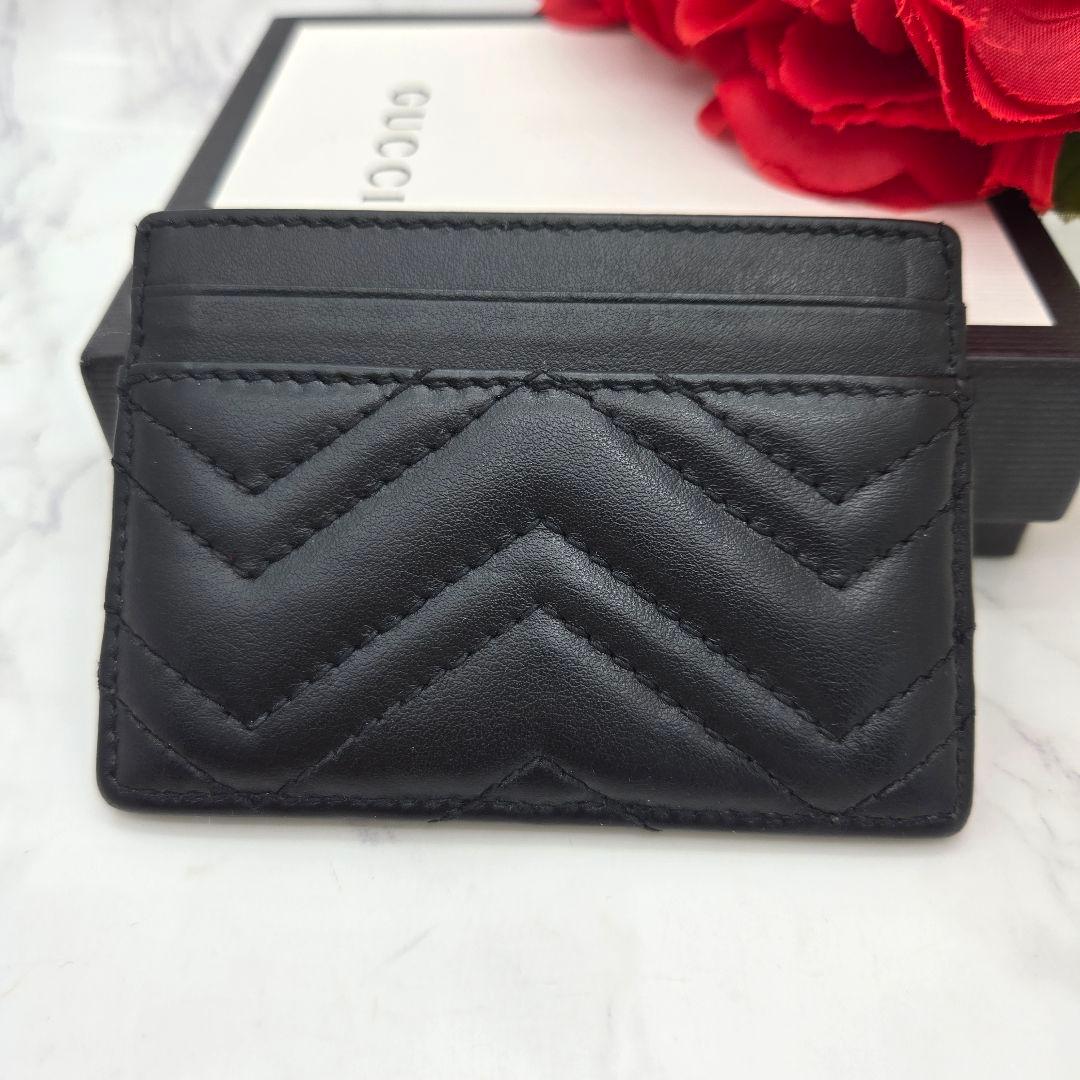 Gucci Marmont Quilted Card Case Set — view 2