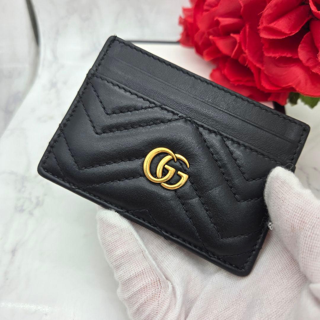 Gucci Marmont Quilted Card Case Set — view 3