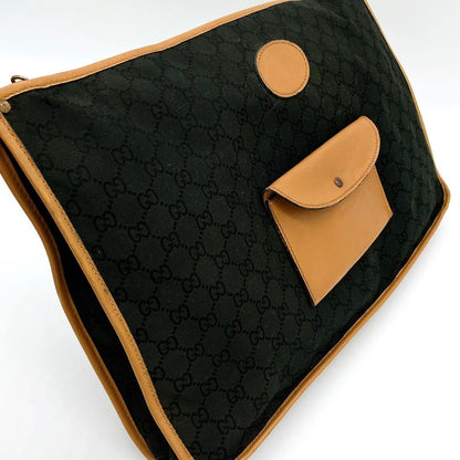 OLD Gucci Document Bag A4 Size GG Canvas