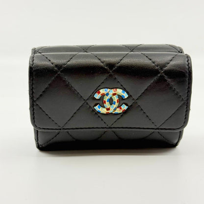 Chanel Quilted Trifold Wallet — view 2