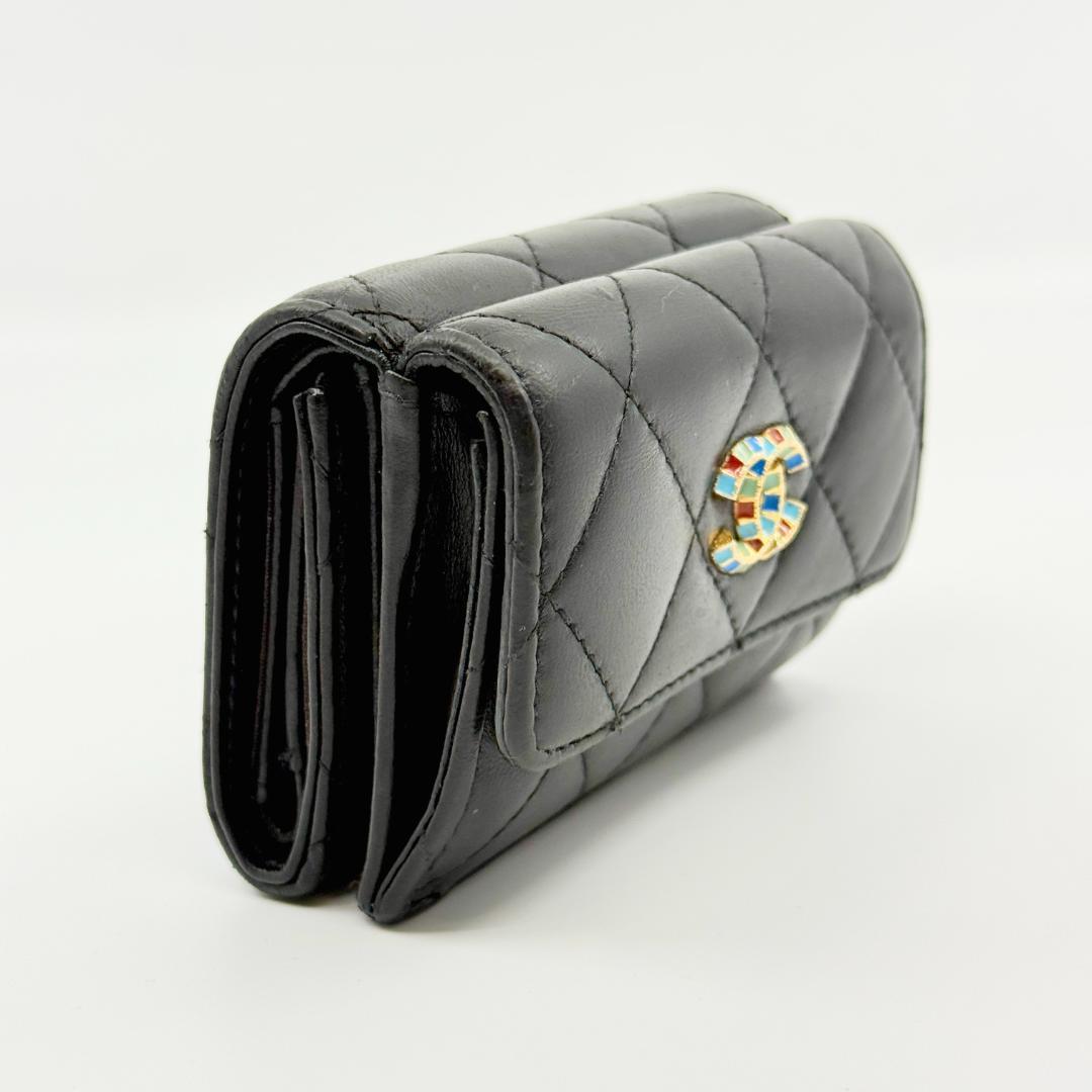 Chanel Quilted Trifold Wallet — view 3