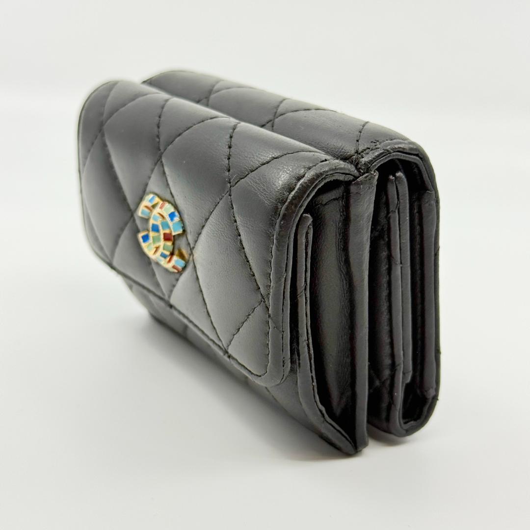 Chanel Quilted Trifold Wallet — view 4
