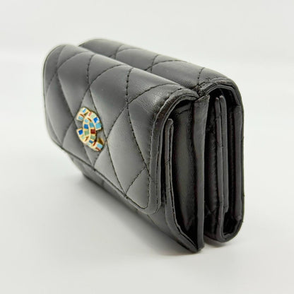 Chanel Quilted Trifold Wallet — view 4