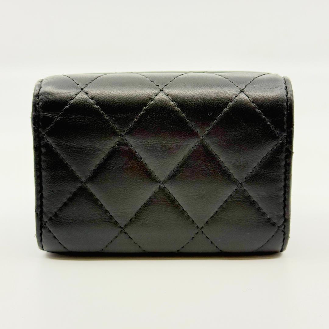 Chanel Quilted Trifold Wallet — view 5