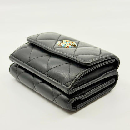 Chanel Quilted Trifold Wallet — view 8