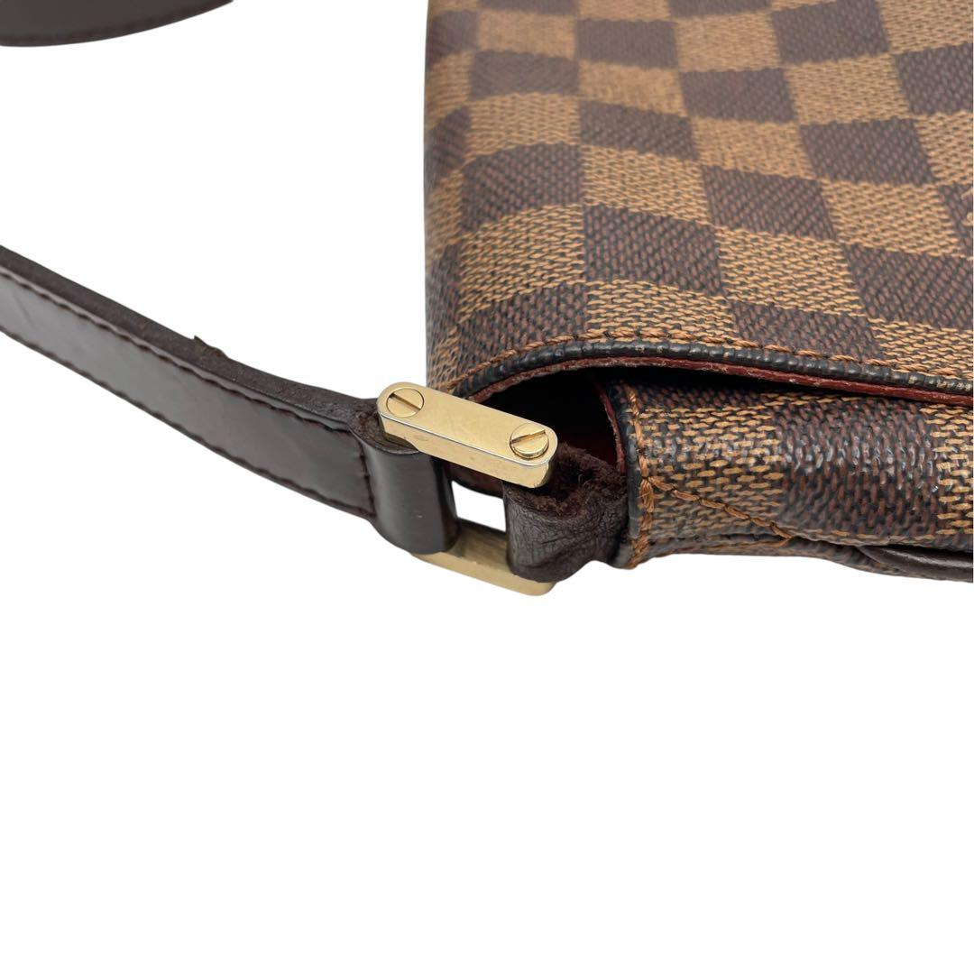 Louis Vuitton Damier Musette Shoulder Bag Brown — view 7