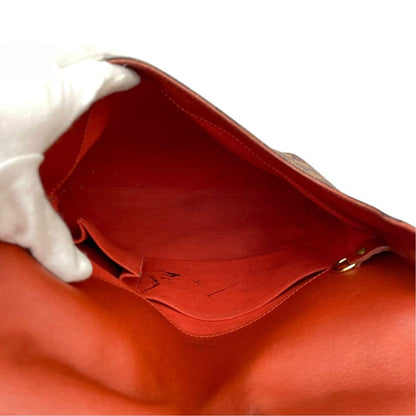 Louis Vuitton Damier Musette Shoulder Bag Brown — view 8