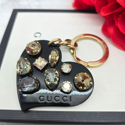 Gucci Key Holder Key Ring Black