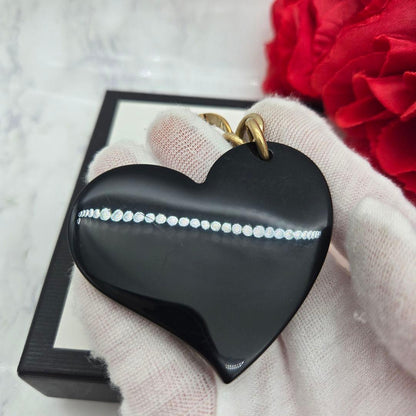 Gucci Key Holder Key Ring Black — view 2