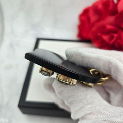 Gucci Key Holder Key Ring Black — view 5