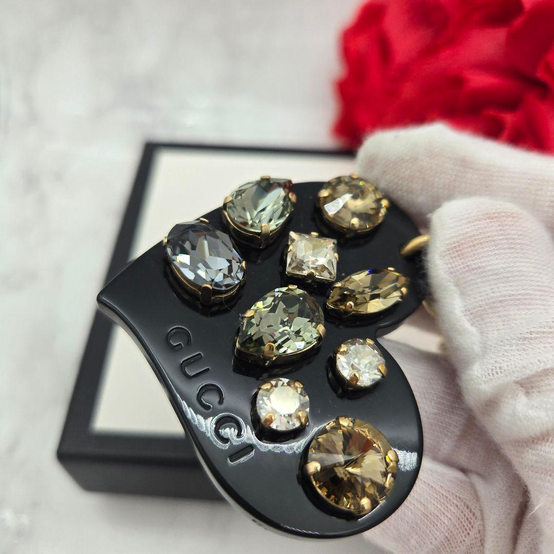 Gucci Key Holder Key Ring Black — view 6