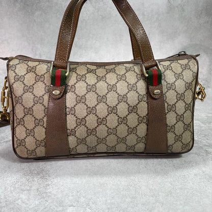 Gucci GG Sherry Line 2-Way Shoulder Bag Brown — view 3