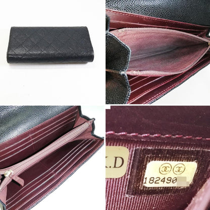 Chanel Class Quilted Caviar Leather Wallet Chain Shoulder Bag — view 4