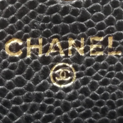 Chanel Class Quilted Caviar Leather Wallet Chain Shoulder Bag — view 5