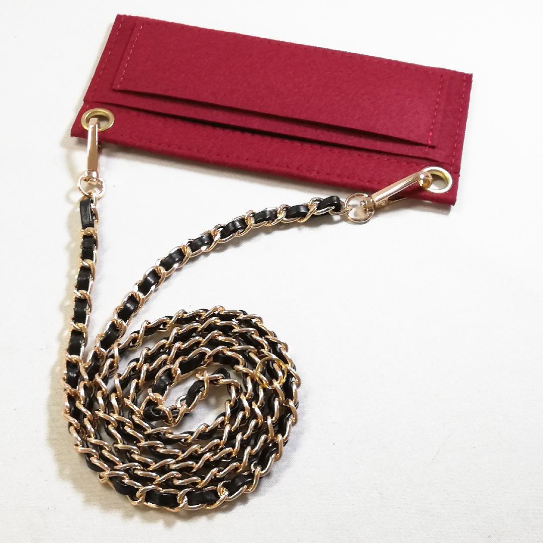 Chanel Class Quilted Caviar Leather Wallet Chain Shoulder Bag — view 6