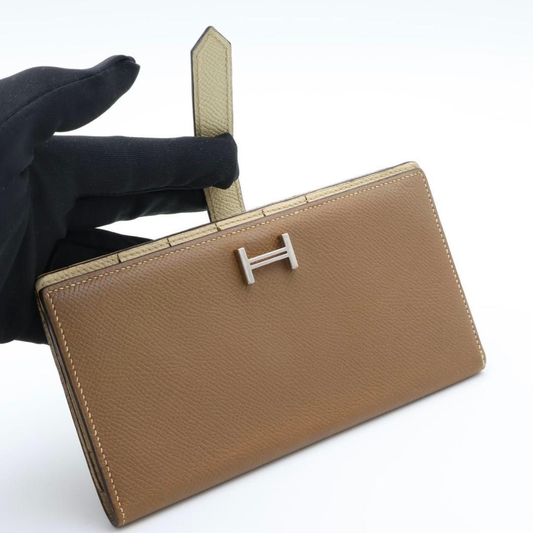 Hermes Bearn Souffle Verso Veau Epsom Wallet — view 2