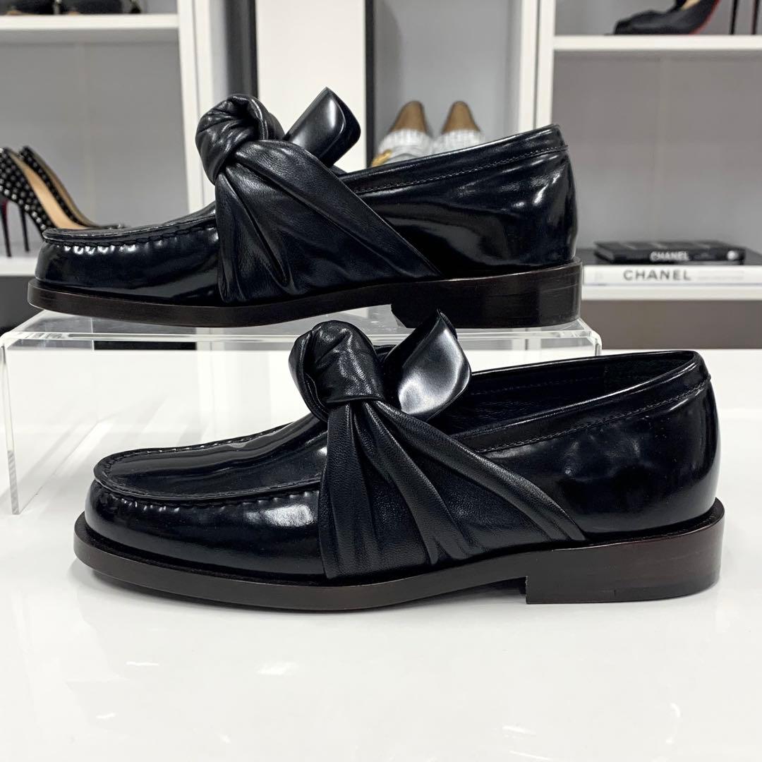 Celine Leather Loafers Black — view 3