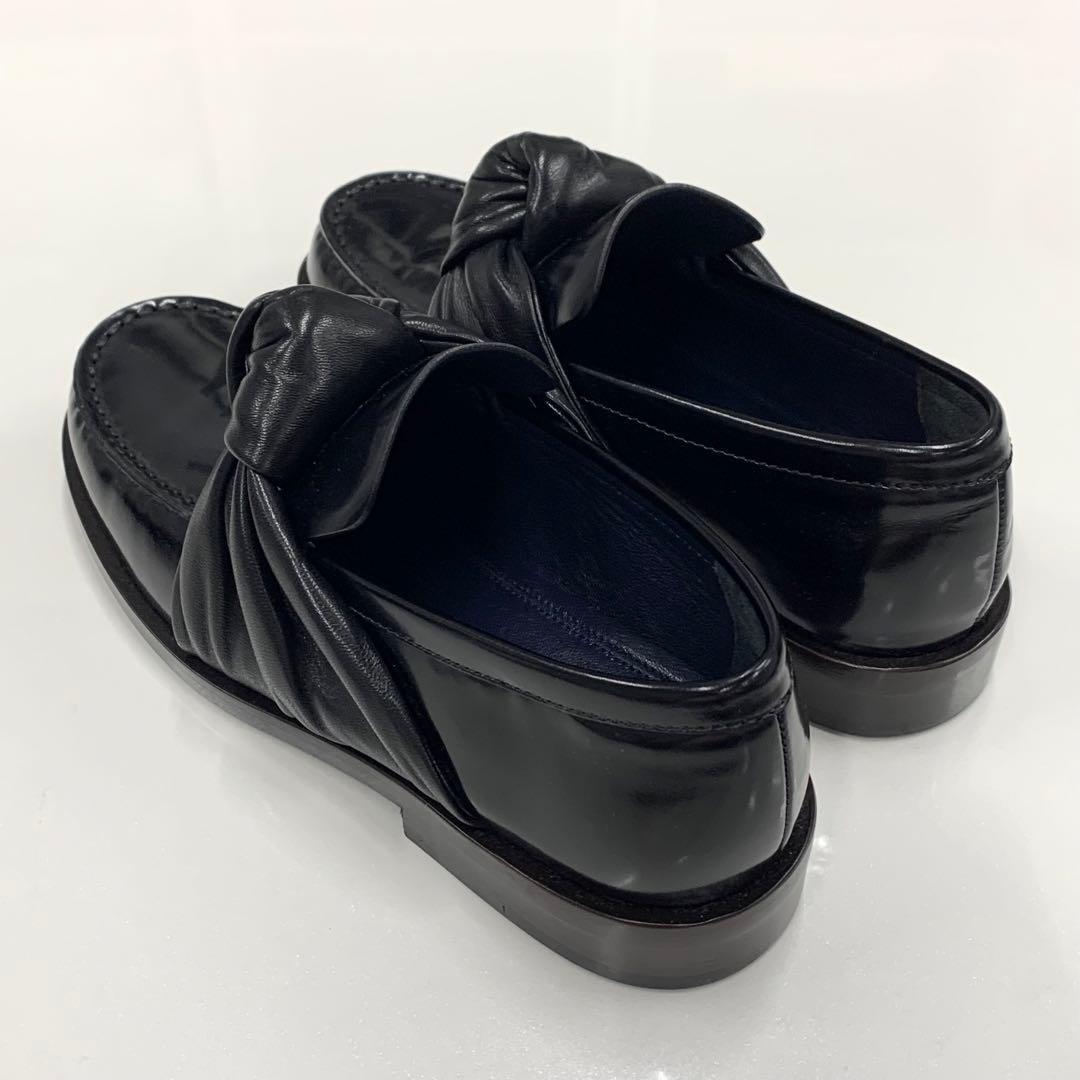 Celine Leather Loafers Black — view 4