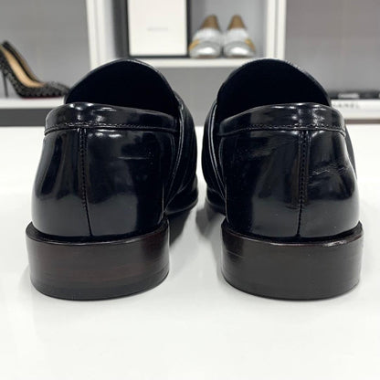 Celine Leather Loafers Black — view 5