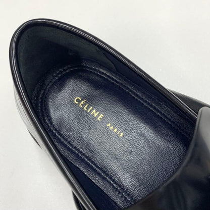 Celine Leather Loafers Black — view 7