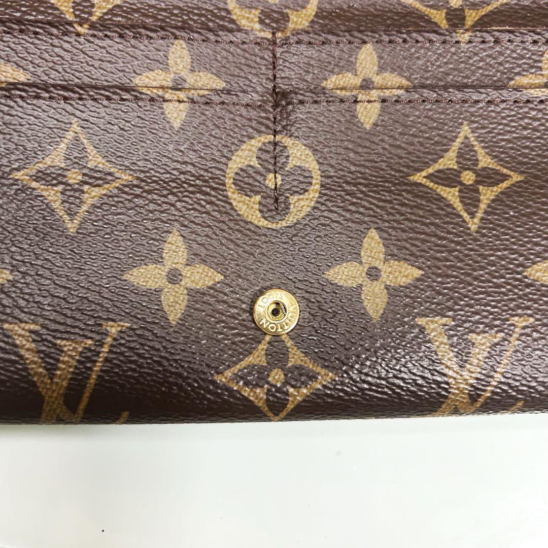Louis Vuitton Portefeuille Sarah Lovely Bird Fuchsia Long Wallet