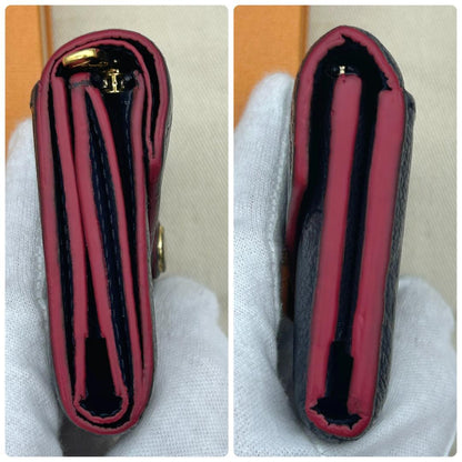 Louis Vuitton Empreinte Portefeuille Zoe Marine Folded Wallet — view 4