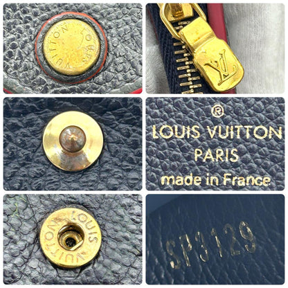 Louis Vuitton Empreinte Portefeuille Zoe Marine Folded Wallet — view 8