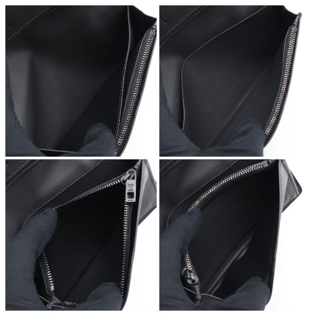 Louis Vuitton Portefeuille Brazza Aerogram Wallet Black — view 6