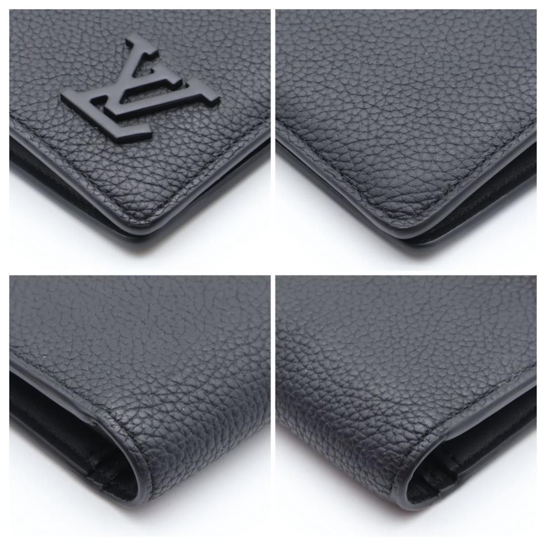 Louis Vuitton Portefeuille Brazza Aerogram Wallet Black — view 8
