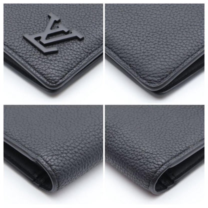 Louis Vuitton Portefeuille Brazza Aerogram Wallet Black — view 8