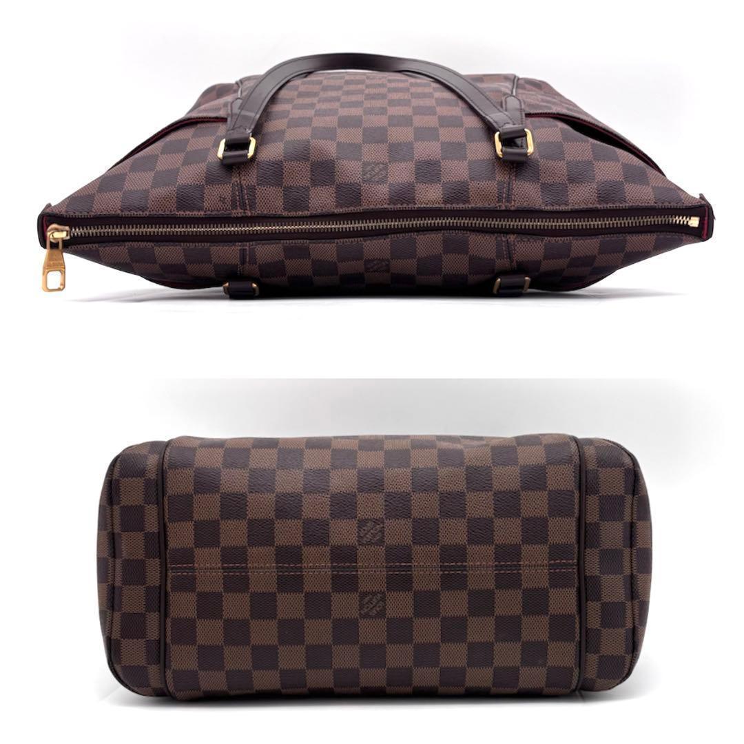 Louis Vuitton Damier Ebene Totally MM Tote Bag Brown — view 6