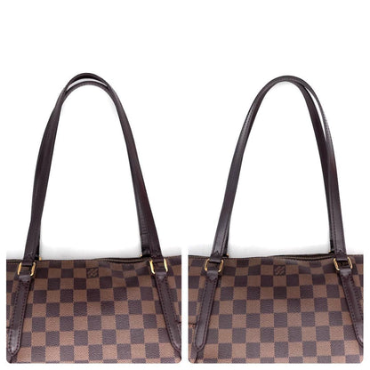 Louis Vuitton Damier Ebene Totally MM Tote Bag Brown — view 7