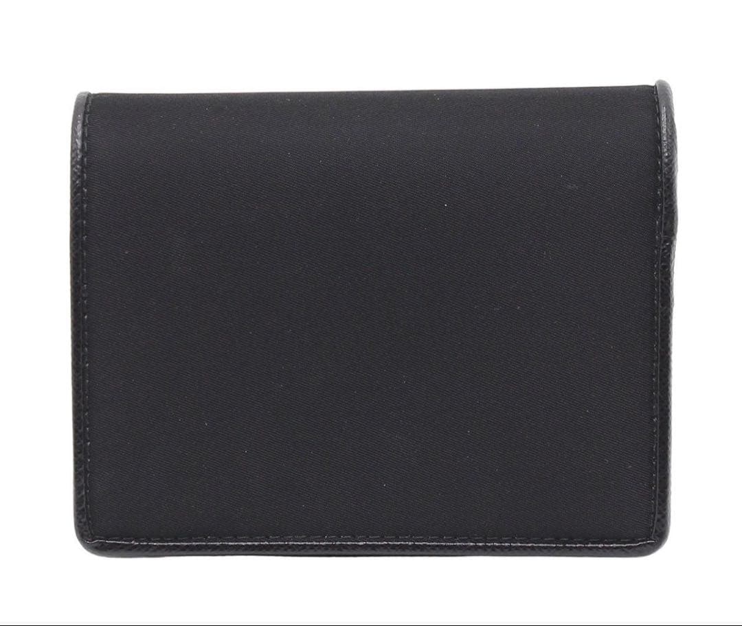 Prada Logo Triangle Nylon Bifold Wallet — view 2